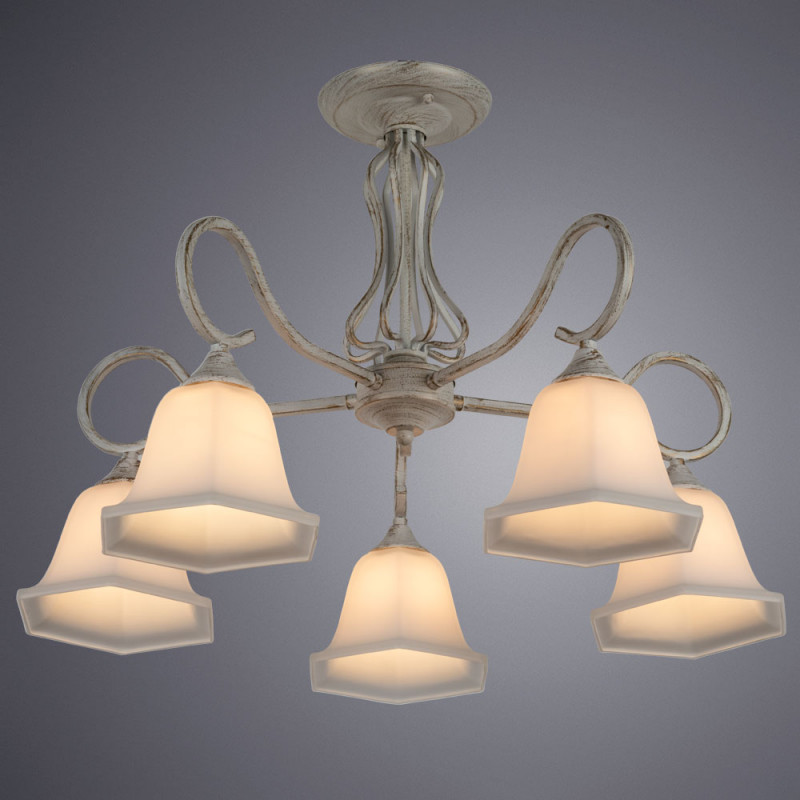 Люстра на штанге ARTE Lamp A2714PL-5WG в Санкт-Петербурге