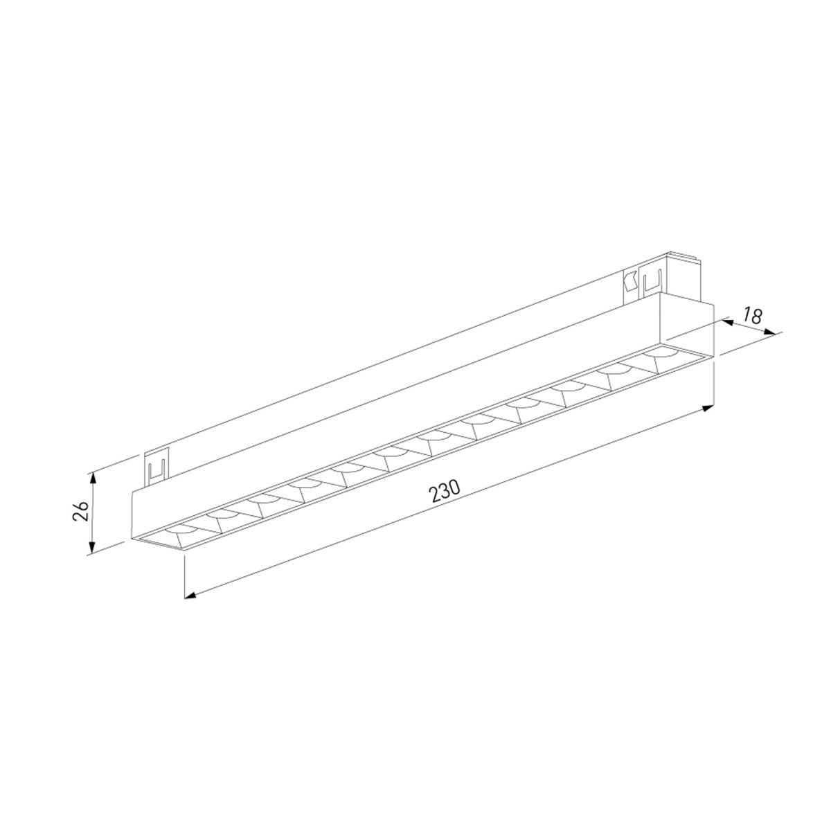 Трековый магнитный светильник Elektrostandard Line Magnetic 85528/01 4690389220692 a072705 в Санкт-Петербурге