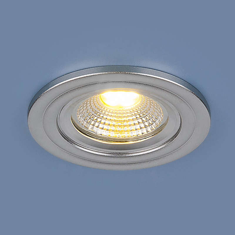 Встраиваемый светодиодный светильник Elektrostandard 9902 LED 3W COB SL серебро 4690389106118 в Санкт-Петербурге