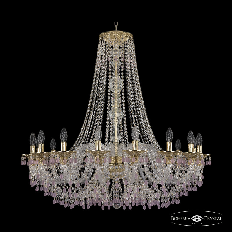 Подвесная люстра Bohemia Ivele Crystal 16110/16/360/h-95 G V7010 в Санкт-Петербурге