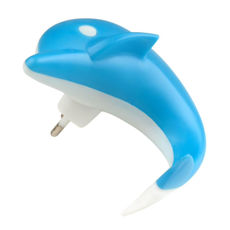 Настенный светодиодный светильник (10313) Uniel DTL-301-Дельфин/Blue/4LED/0,5W в Санкт-Петербурге