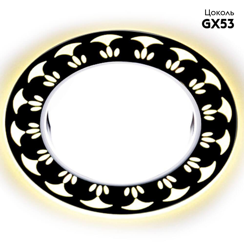 Встраиваемый светодиодный светильник Ambrella Light GX53 LED G433 WH/WW в Санкт-Петербурге