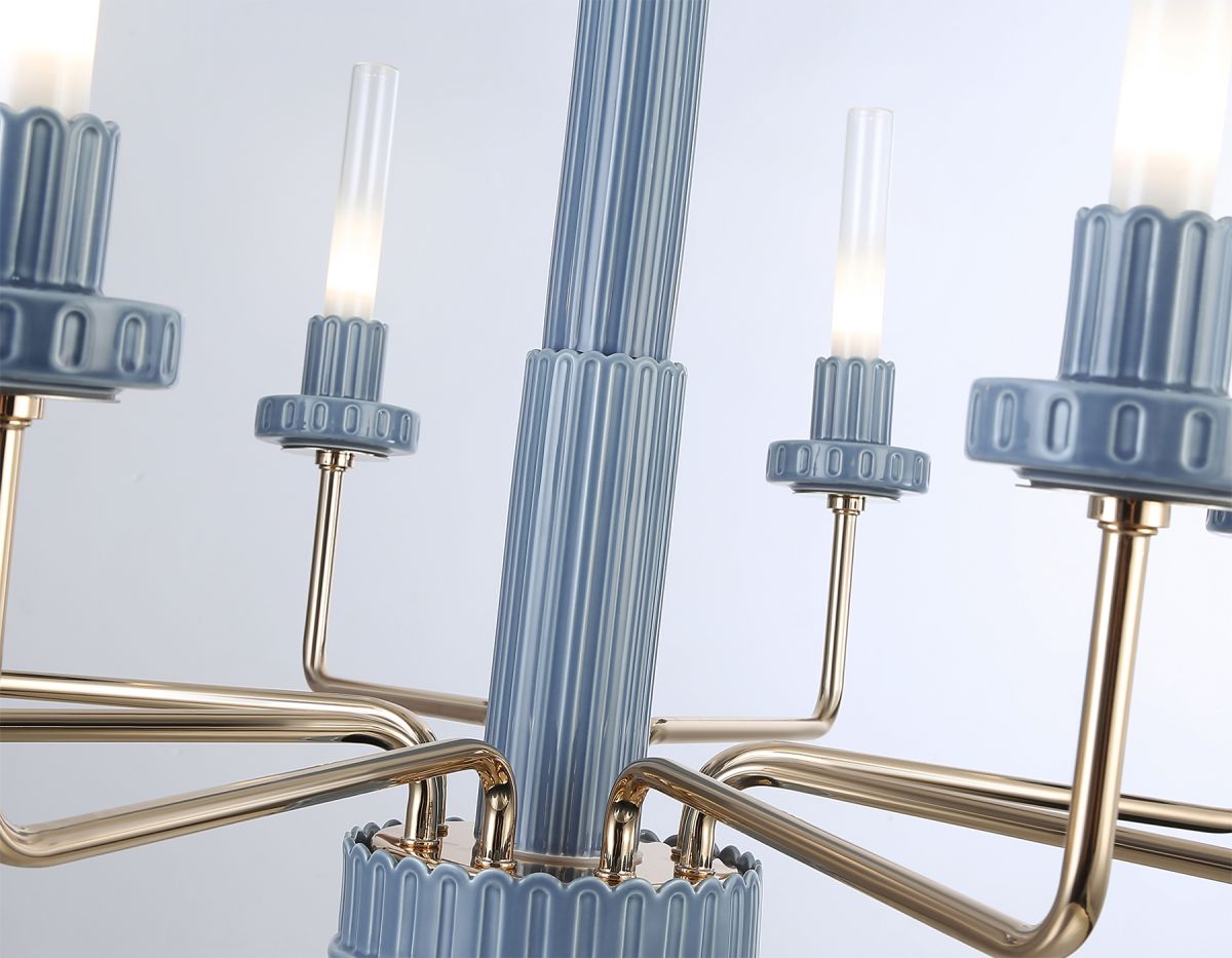 Люстра на штанге Ambrella Light High Light Ceramo Modern LH53126 в #REGION_NAME_DECLINE_PP#