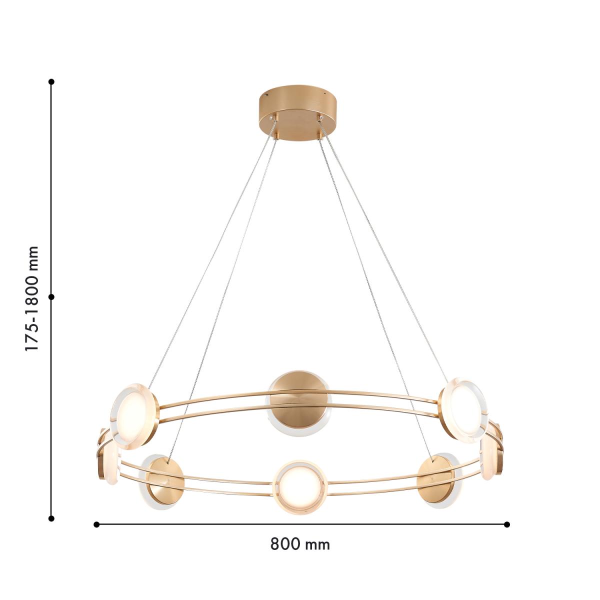 Подвесная люстра Favourite Yo-yo 4334-8P в #REGION_NAME_DECLINE_PP#