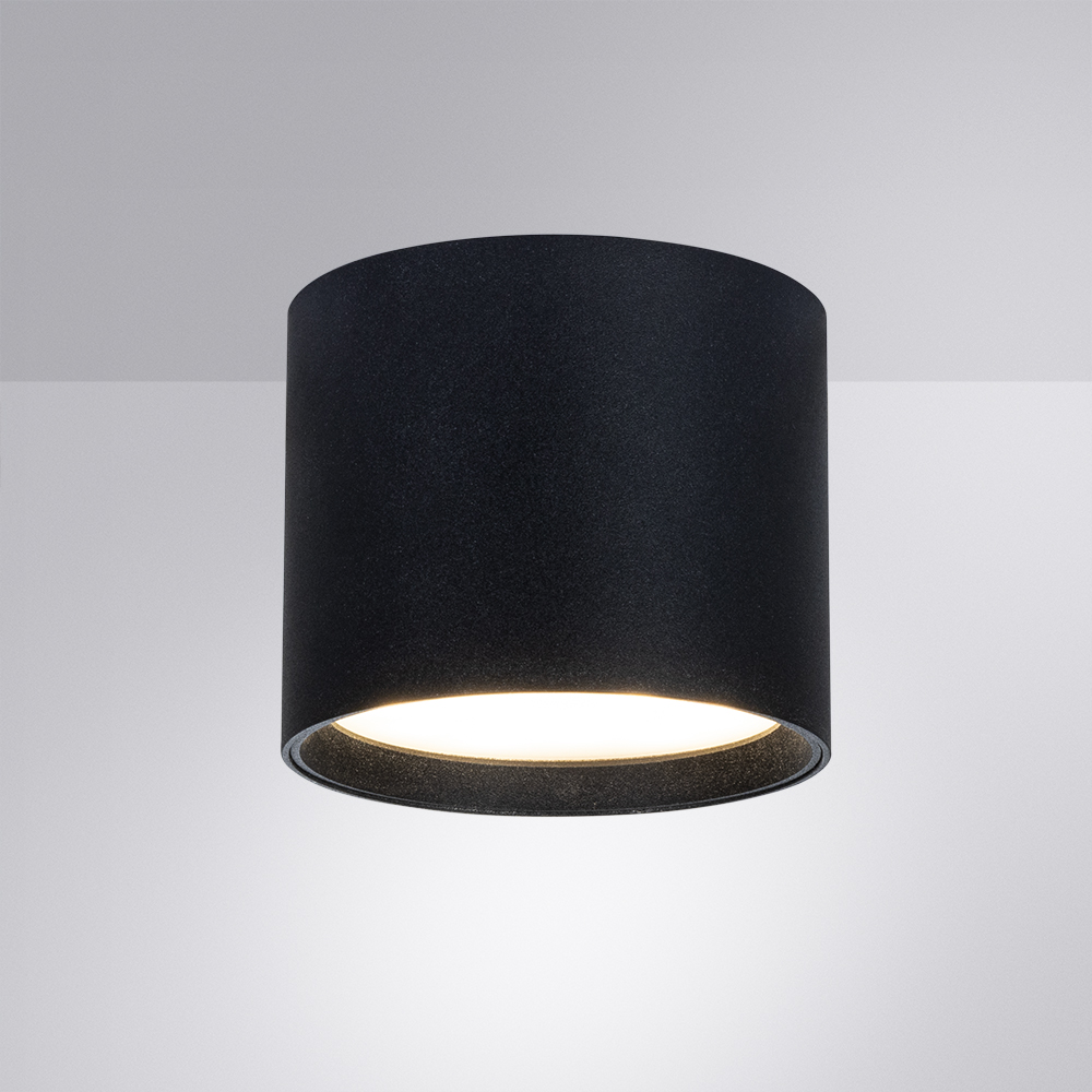 Накладной светильники Arte Lamp Intercrus A5548PL-1BK в Санкт-Петербурге