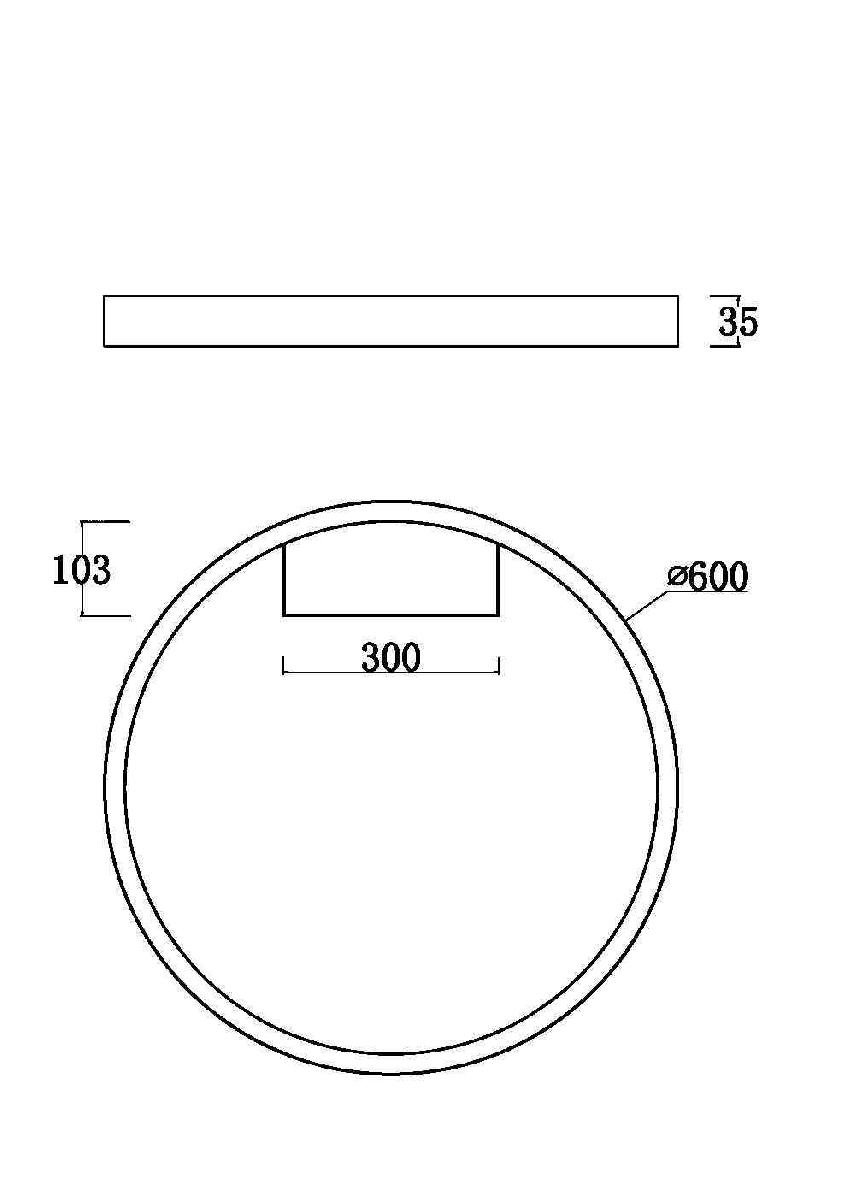 Потолочный светильник Maytoni Rim MOD058CL-L35B3K в Санкт-Петербурге