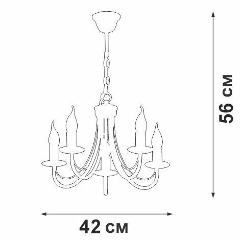 Подвесная люстра Vitaluce V3714-3/5 в Санкт-Петербурге