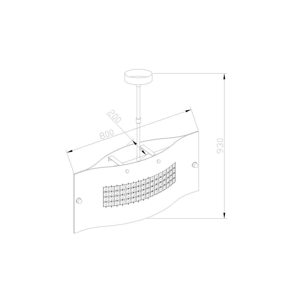 Подвесной светодиодный светильник (UL-00003777) Uniel ULY-U41C-200W/NW IP65 Grey в #REGION_NAME_DECLINE_PP#