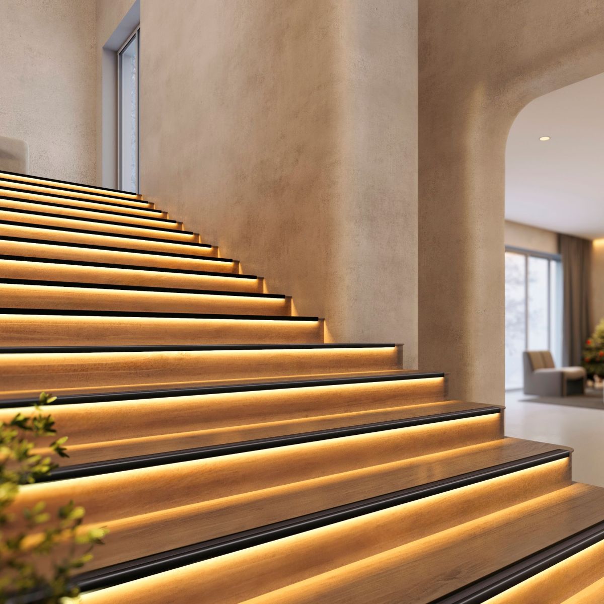 Профиль Arlight STAIR-W60-2000 ANOD BLACK (Алюминий) 060867 в #REGION_NAME_DECLINE_PP#