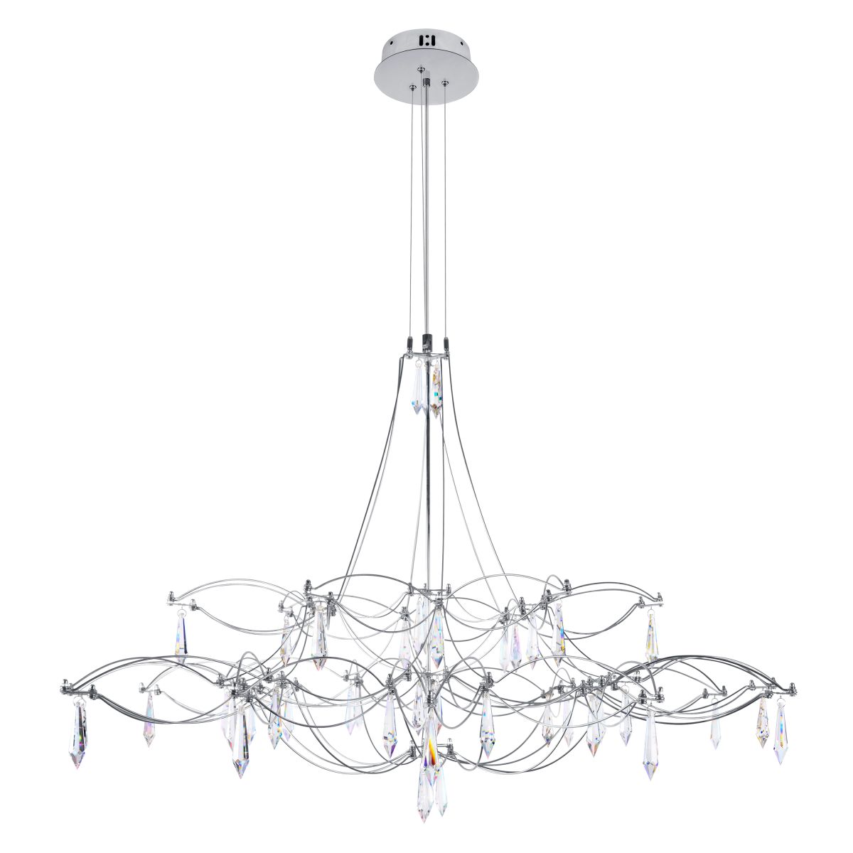 Подвесная люстра Loft IT Mira 10590/1000 Silver Asfour в Санкт-Петербурге