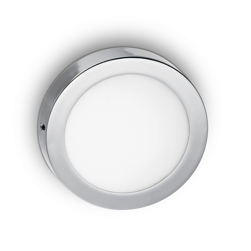 Настенно-потолочный светодиодный светильник Ideal Lux Universal 24W Round Cromo 141497 в Санкт-Петербурге