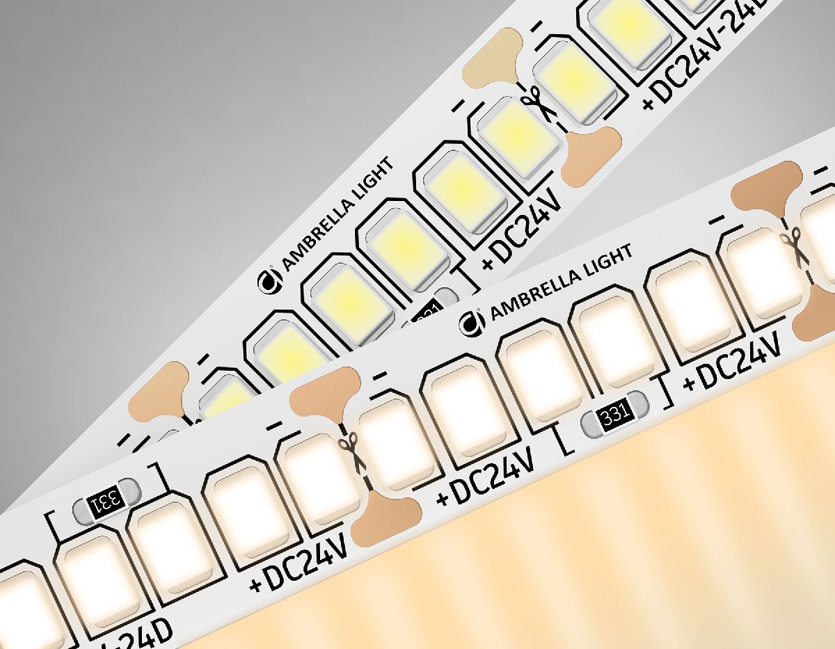Светодиодная лента Ambrella Light LED Strip 24В 2835 20Вт/м 3000K 5м IP20 GS3401 в Санкт-Петербурге
