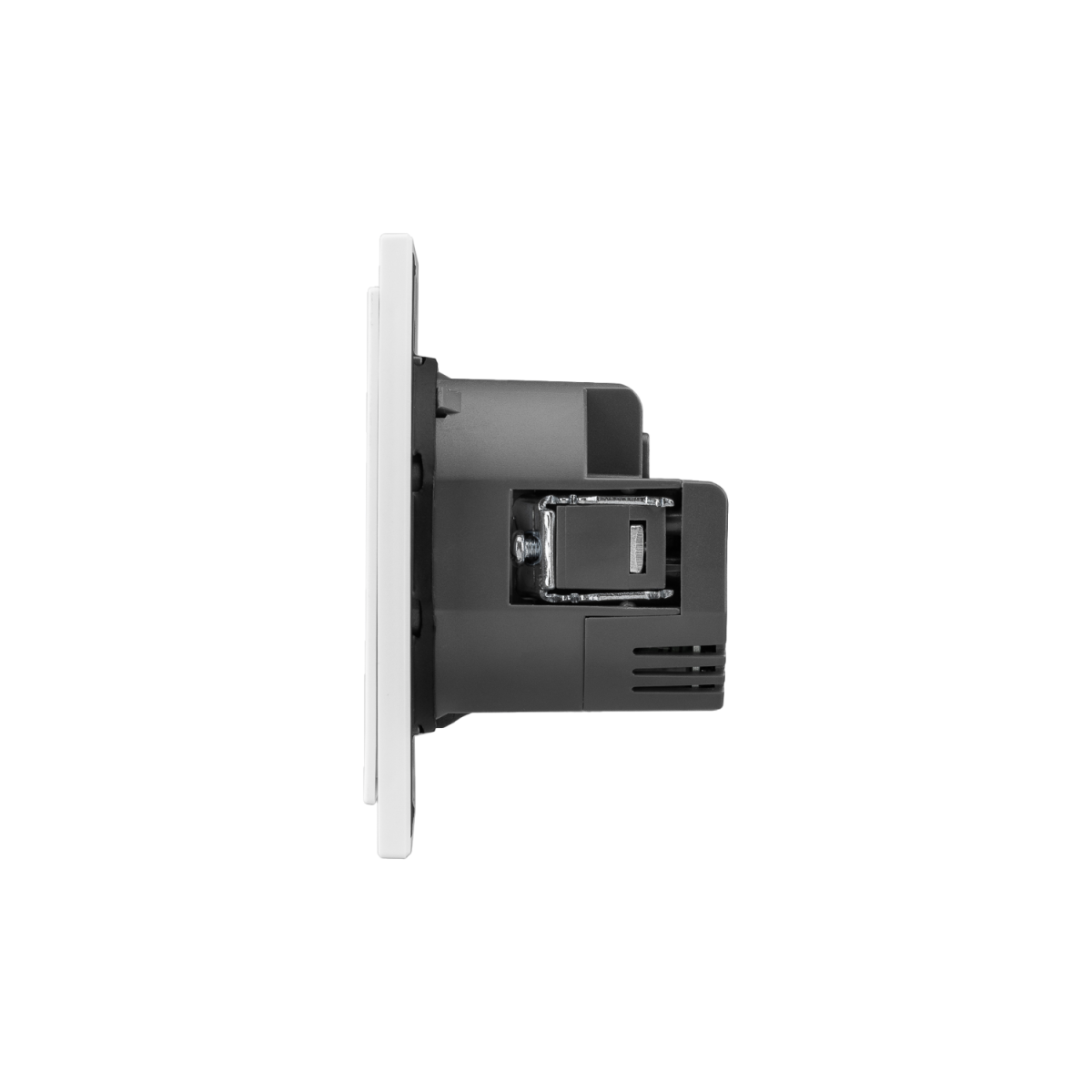 Розетка SETE 1-ая с/з с/у з/ш 16А с USB A+C быстрой зарядки 5В/3А жемчуг IP20/IP44 KRANZ KR-79-0704-1 в Санкт-Петербурге