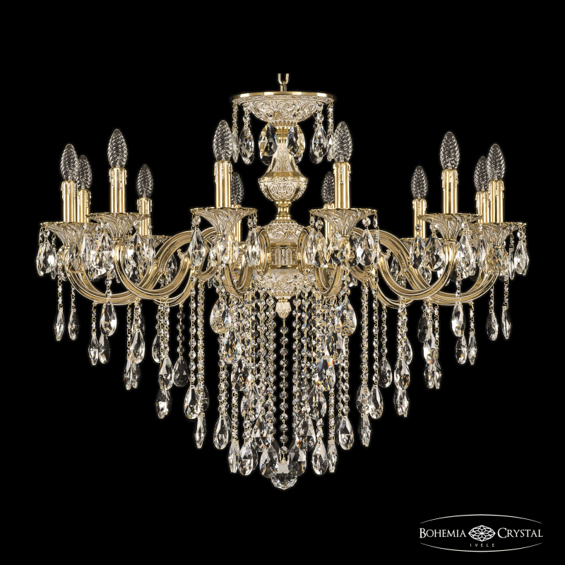 Подвесная люстра Bohemia Ivele Crystal Verona 72201/12/300 B GW в Санкт-Петербурге