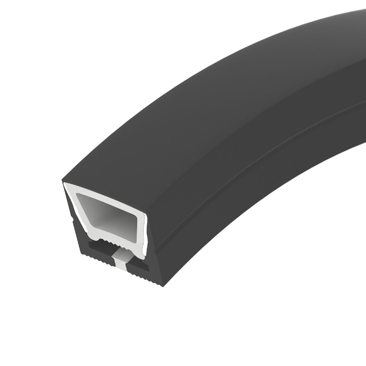 Силиконовый профиль Arlight WPH-FLEX-1616-TOP-S11-5m FULL BLACK 045774 в Санкт-Петербурге