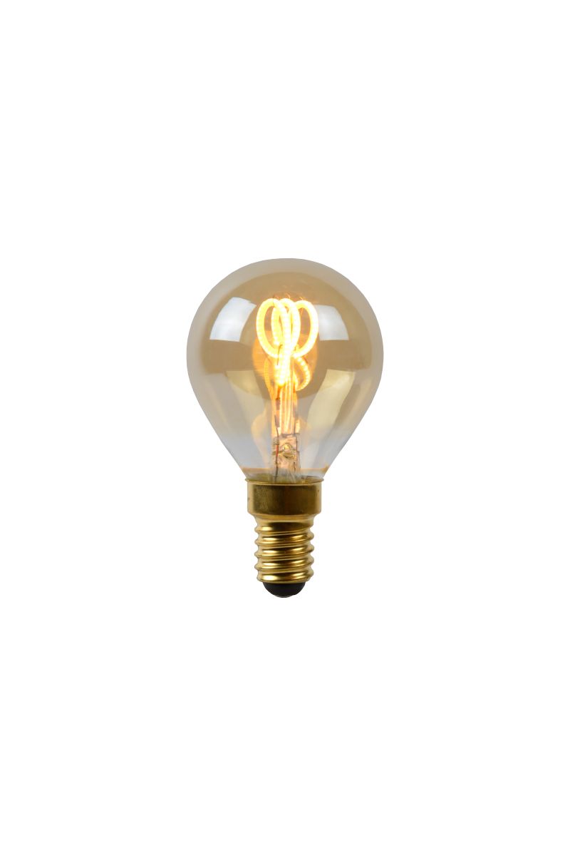 Светодиодная диммируемая лампа Lucide E14 3W 2200K шар 49046/03/62 в Санкт-Петербурге
