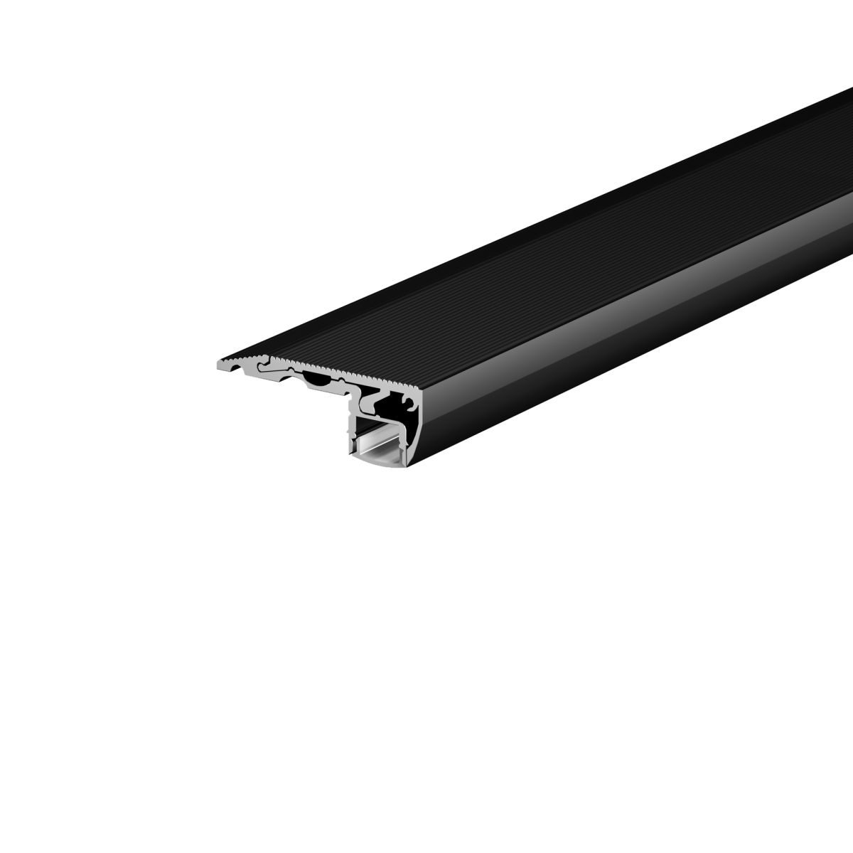Алюминиевый профиль встраиваемый в пол 59x20 Maytoni Led Strip ALM-5920-B-2M 636026 в #REGION_NAME_DECLINE_PP#