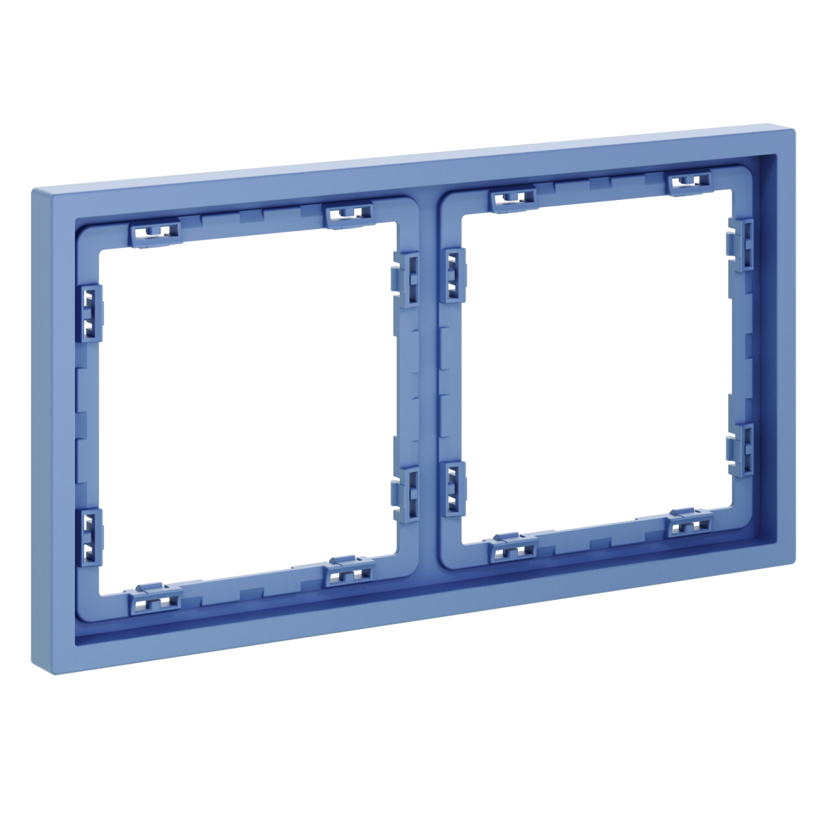 Рамка пластиковая Voltum S70 на 2 поста, (деним) VLS100215 в #REGION_NAME_DECLINE_PP#