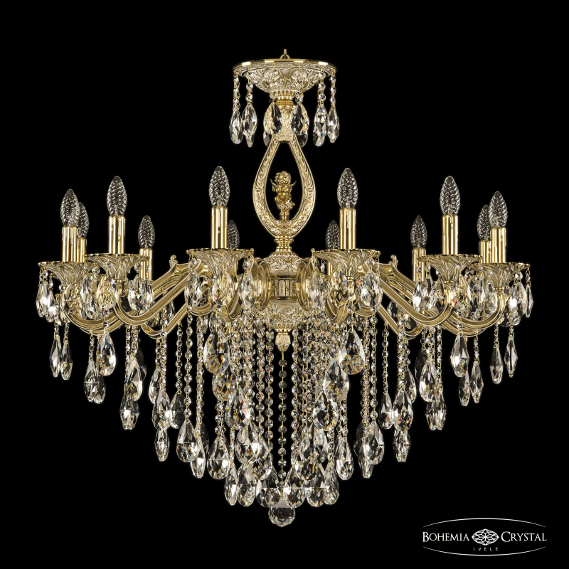 Подвесная люстра Bohemia Ivele Crystal Verona 72402/12/300 B GW FA3B в Санкт-Петербурге