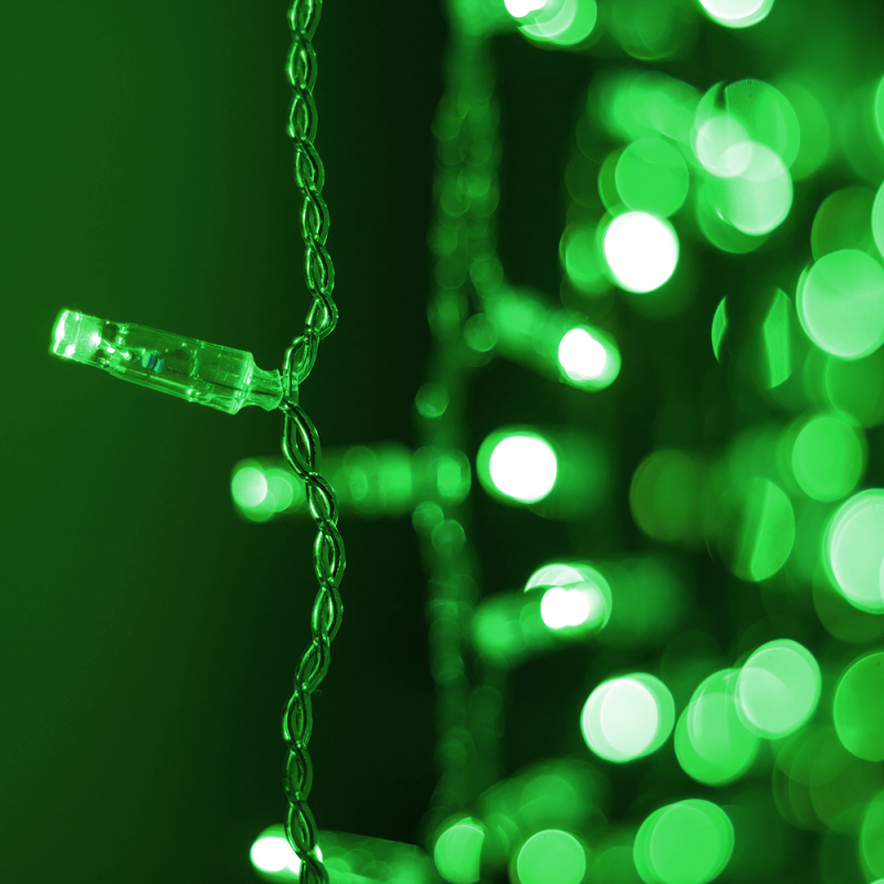Светодиодная гирлянда Arlight ARD-Curtain-Classic-2000x3000-Clear-760LED Green 024859 в Санкт-Петербурге