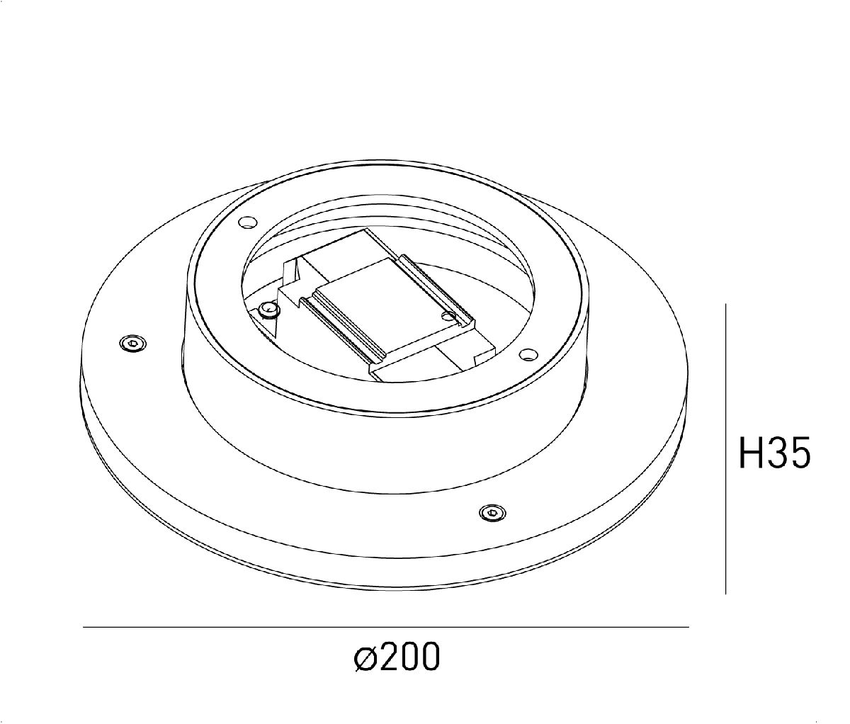 Настенный светильник Designled ML-R200-WH-WW 016547 в Санкт-Петербурге