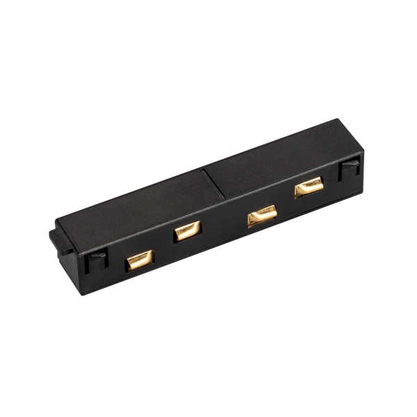 Коннектор прямой для магнитного шинопровода Arlight MAG-ORIENT-CON-I-POWER (BK) 033637 в Санкт-Петербурге