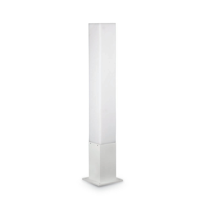 Уличный светильник Ideal Lux Edo Outdoor PT1 Square Bianco 142999 в Санкт-Петербурге