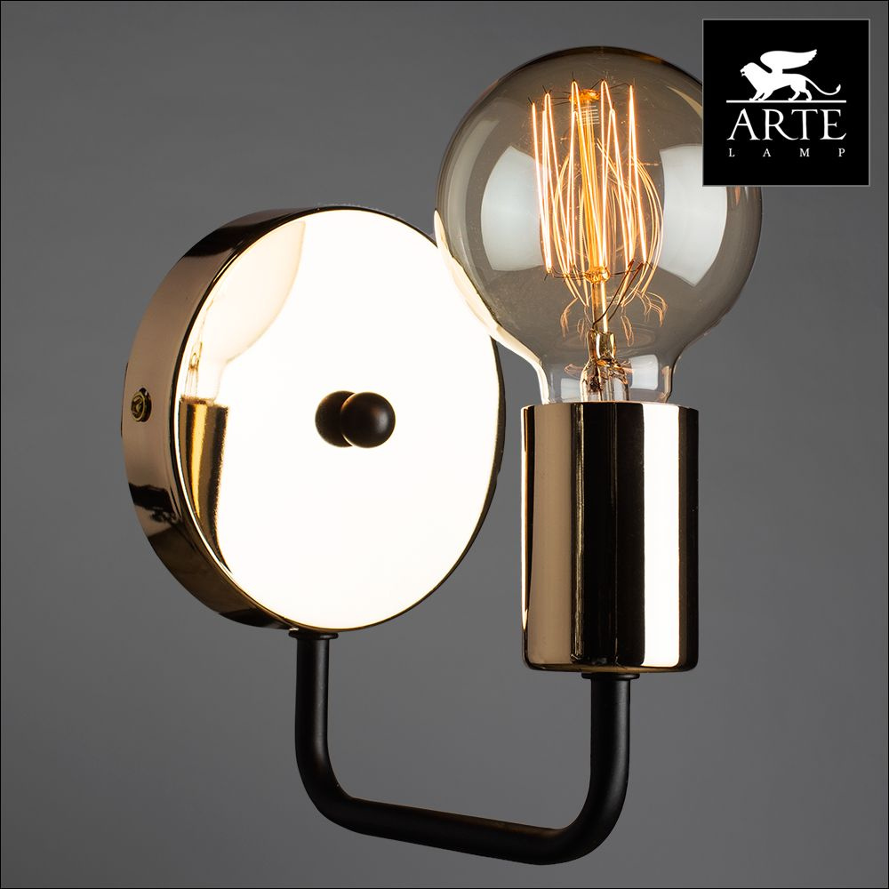 Бра Arte Lamp Gelo A6001AP-1BK в Санкт-Петербурге