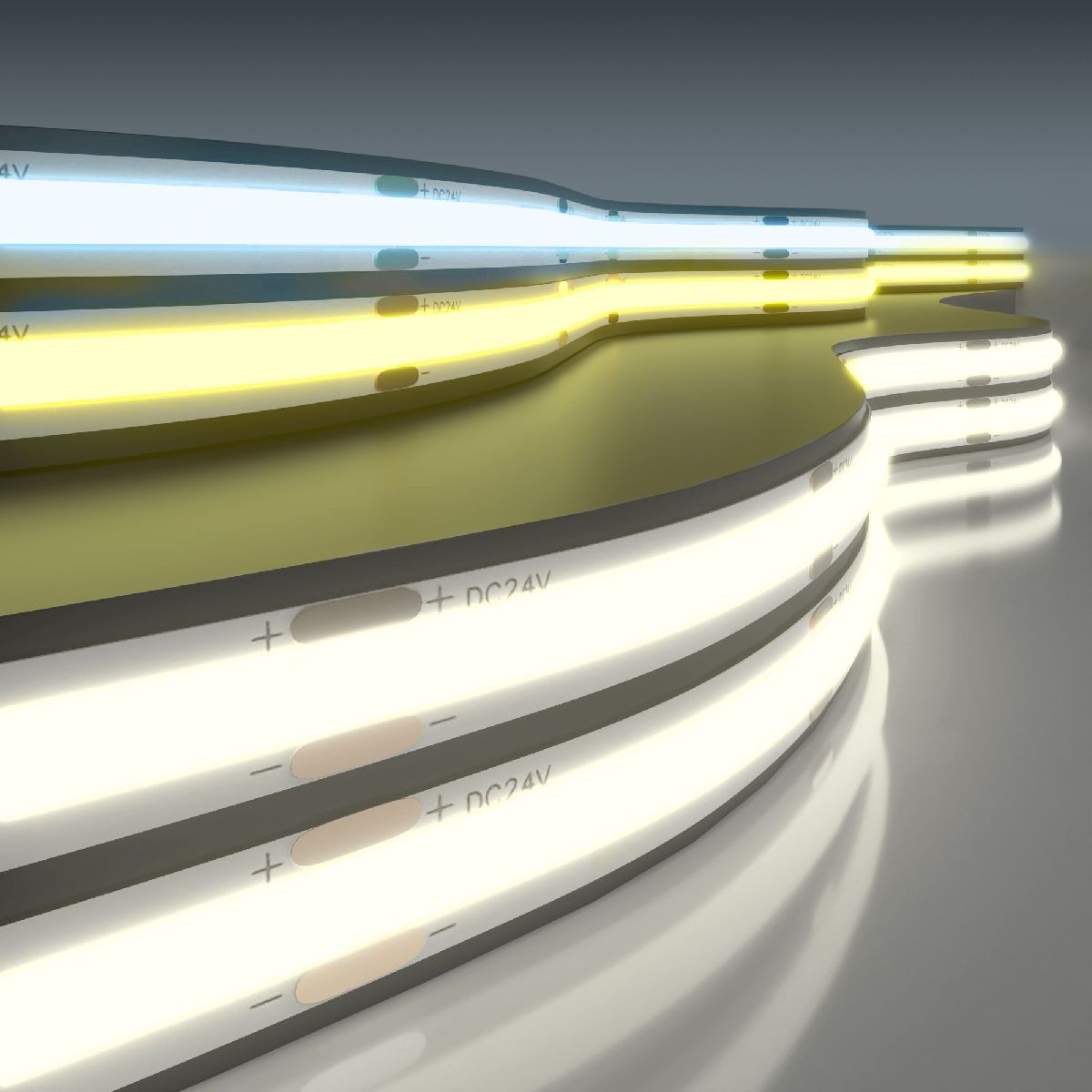 Светодиодная лента Elektrostandard COB 24В 576Led 13Вт/м 3000-6500K 5м IP20 4690389203725 a065579 в #REGION_NAME_DECLINE_PP#