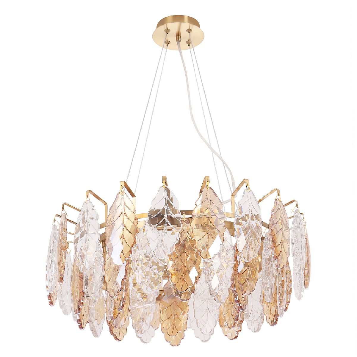 Подвесная люстра Crystal Lux TREVI SP6 BRASS в #REGION_NAME_DECLINE_PP#