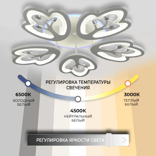 Потолочная люстра Wedo Light Dominica 75306.01.09.05 в Санкт-Петербурге