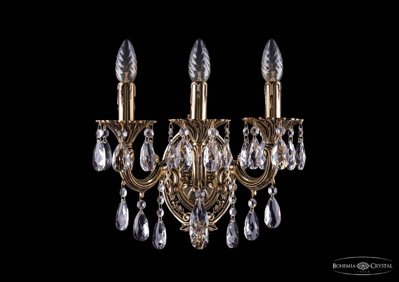 Бра Bohemia Ivele Crystal 1702B/3/175/B/GB в Санкт-Петербурге