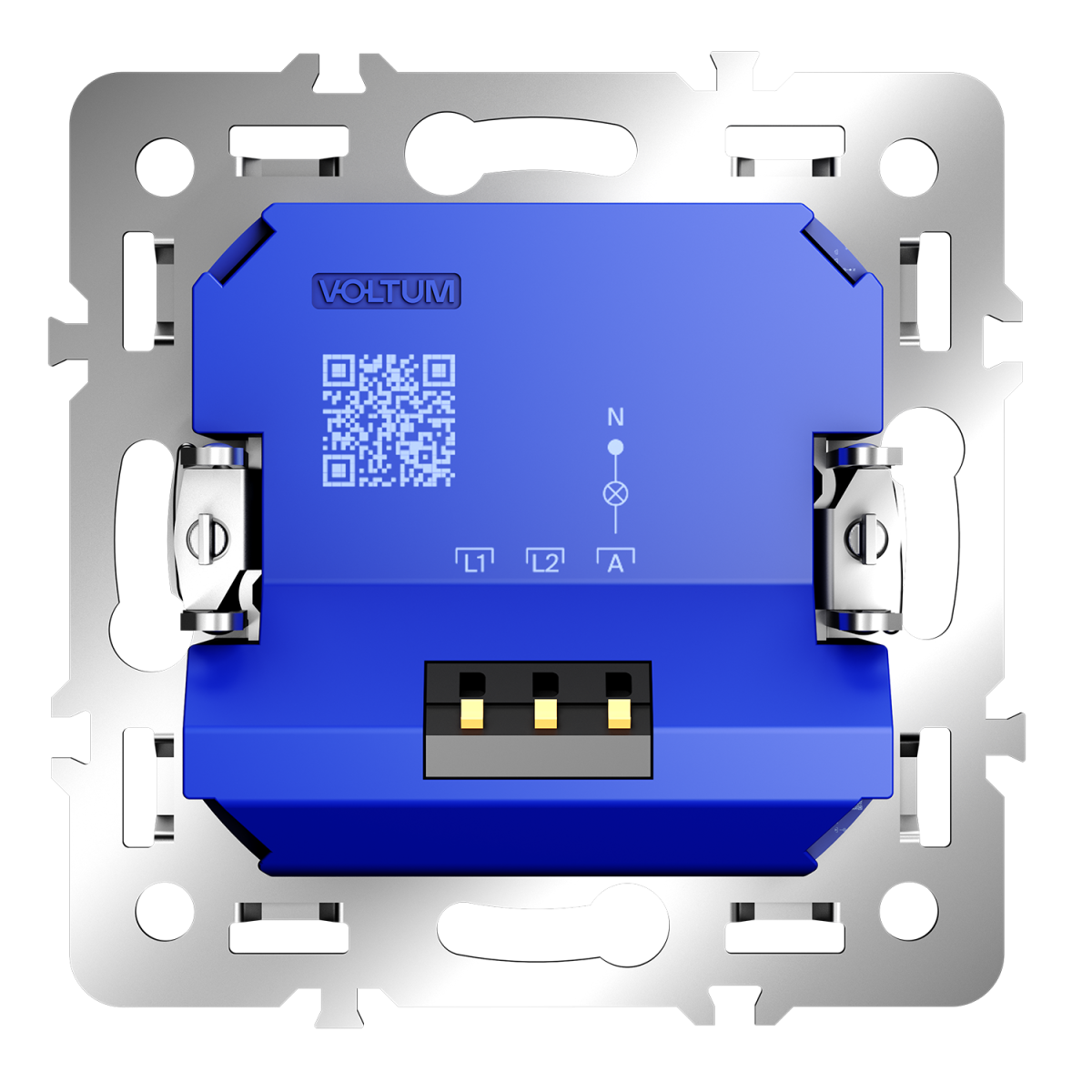 Механизм светорегулятора поворотно-нажимного 600 Вт Voltum S70 VLS0703M в #REGION_NAME_DECLINE_PP#