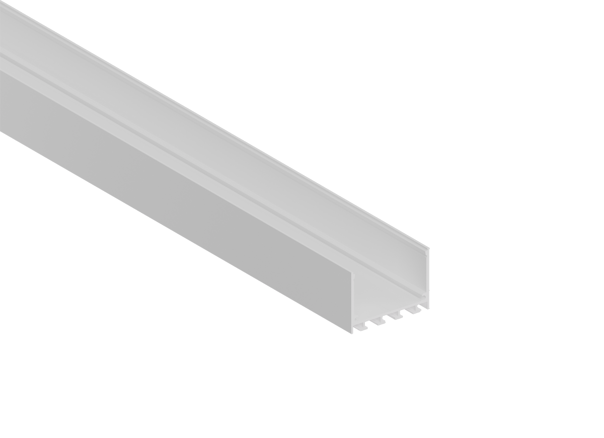 Накладной алюминиевый профиль Donel DN18511RAL9003 в Санкт-Петербурге