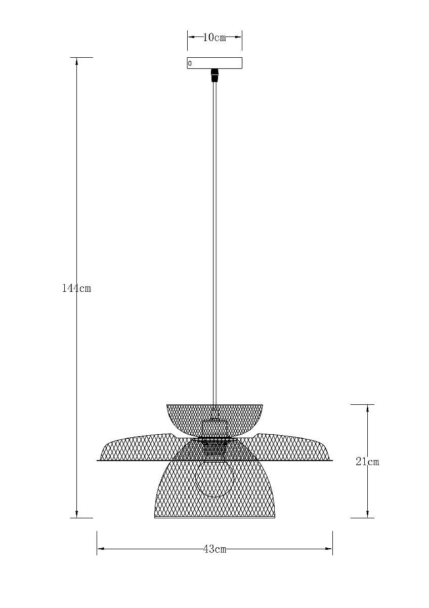 Подвесной светильник Arte Lamp Castello A7067SP-1BK в Санкт-Петербурге