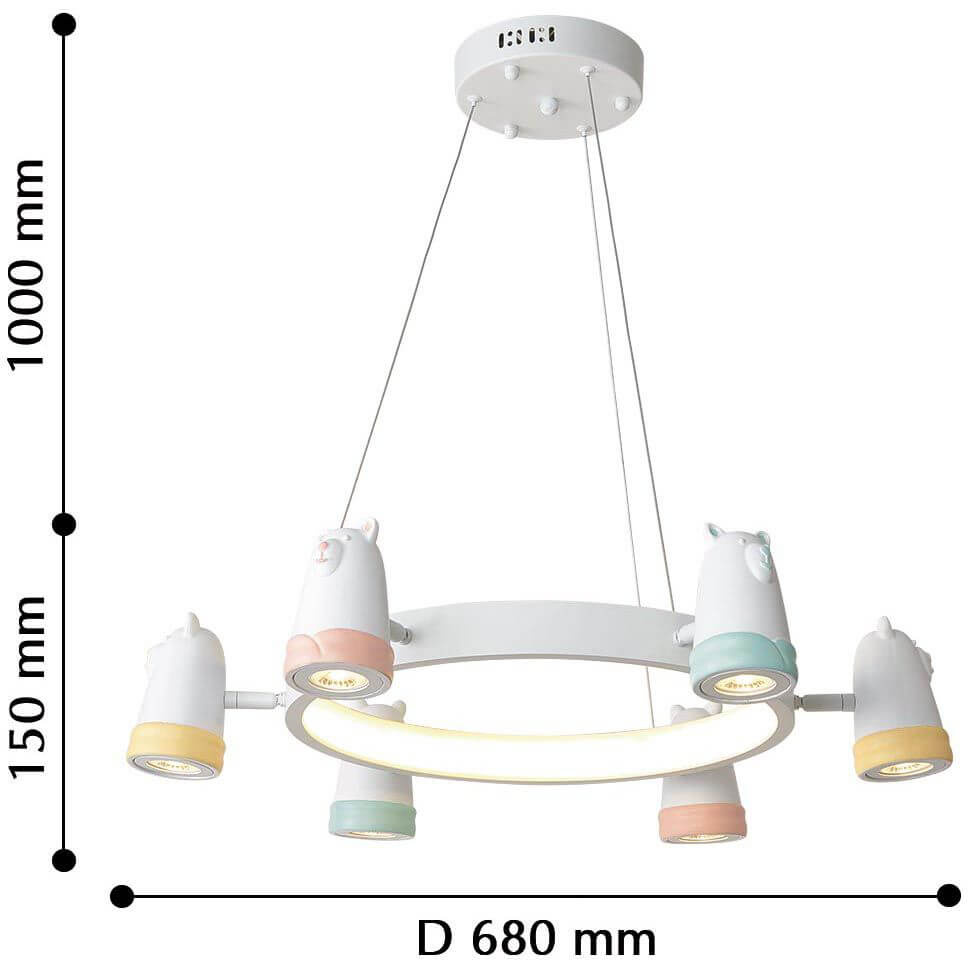 Подвесная люстра Favourite Taddy Bears 2449-6P в #REGION_NAME_DECLINE_PP#