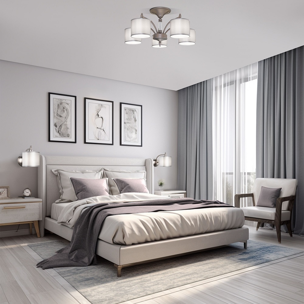 Бра Eurosvet Adagio 60080/1 сатин-никель в Санкт-Петербурге