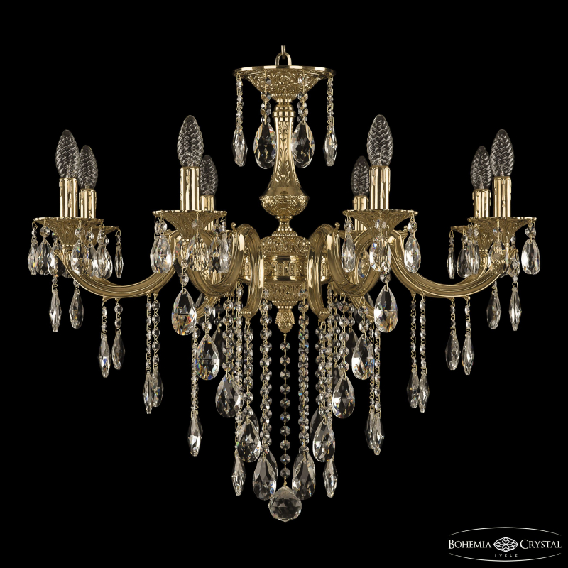 Подвесная люстра Bohemia Ivele Crystal Verona 72110/8/250 B G в Санкт-Петербурге