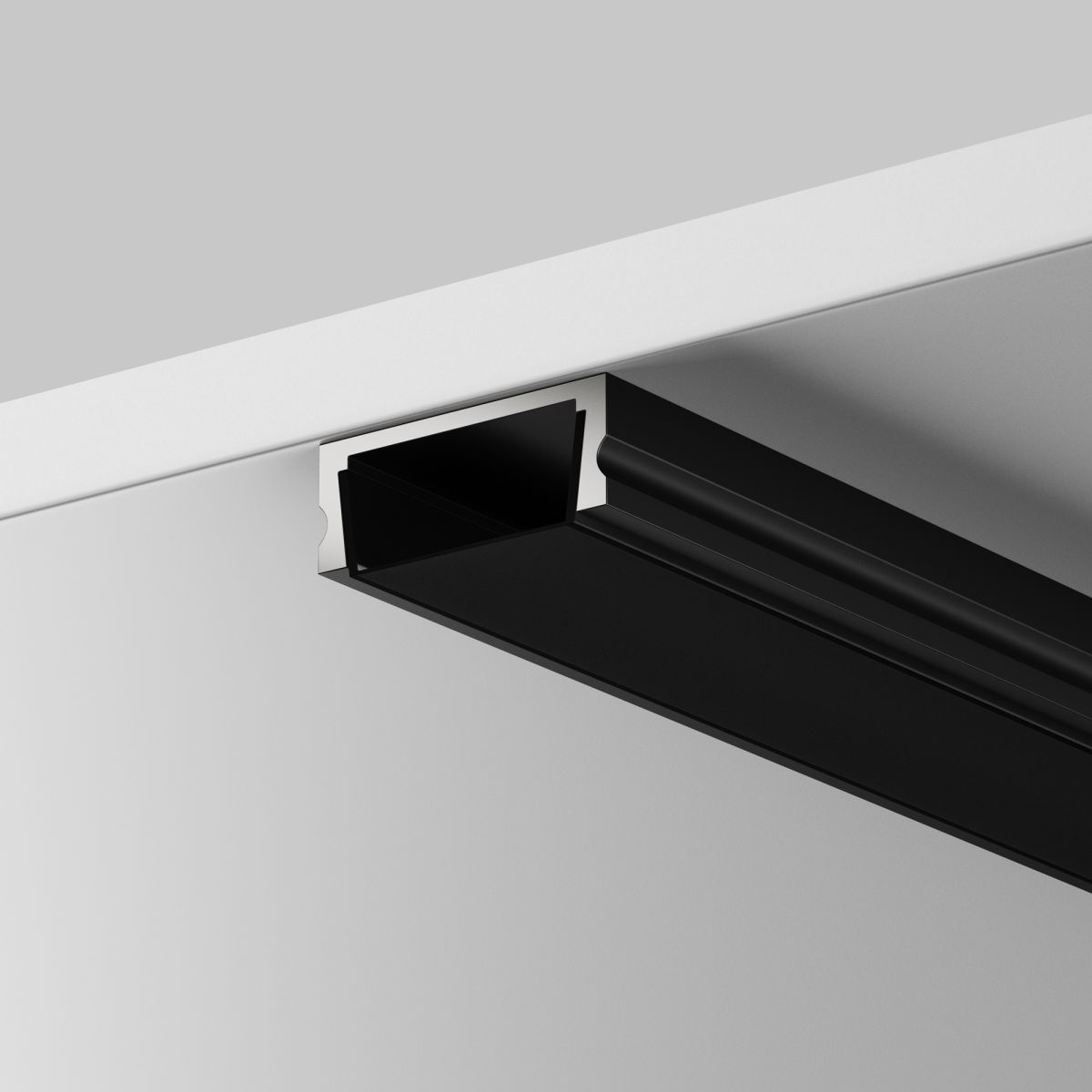 Рассеиватель для профиля 15×06 Maytoni Led Strip ALM-001-B-DF-2M 642021 в Санкт-Петербурге