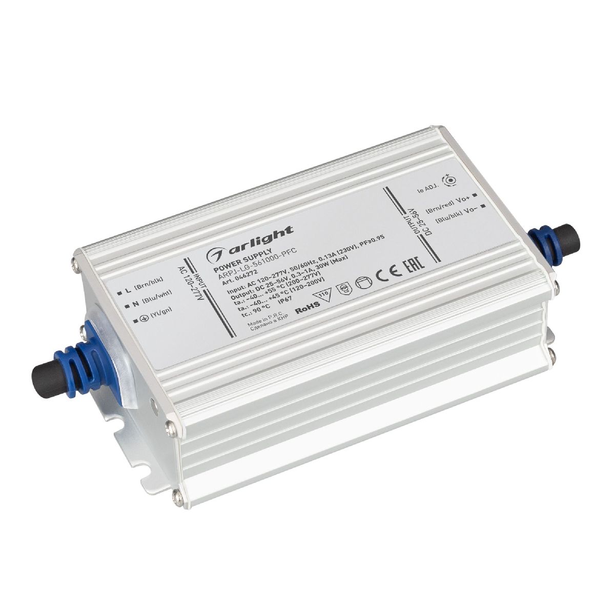 Блок питания Arlight ARPJ-LG-561000-PFC (30W, 25-56V, 0.3-1.0A) 046272 в Санкт-Петербурге