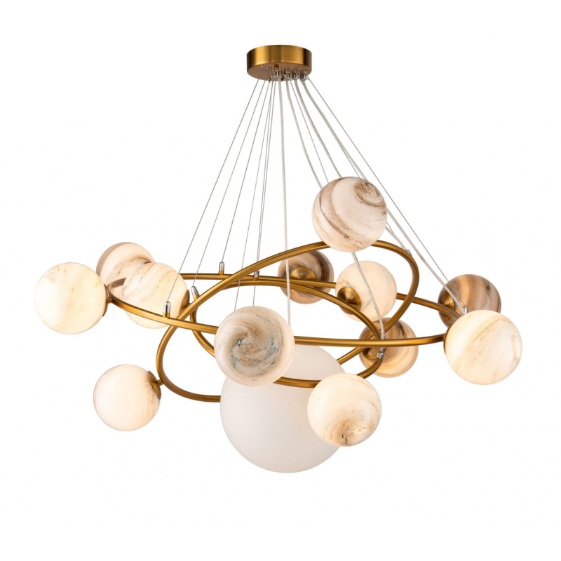 Подвесная люстра Delight Collection Planet KG1122P-13A brass в Санкт-Петербурге