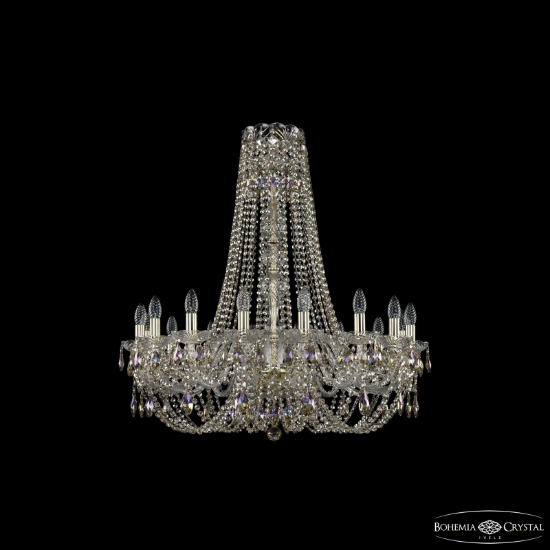 Подвесная люстра Bohemia Ivele Crystal 1406/16/300/h-89 G R801 в Санкт-Петербурге