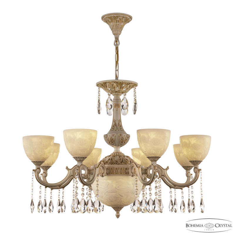 Подвесная люстра Bohemia Ivele Crystal AL78101P/8/250 A WMG P1 U Rose в Санкт-Петербурге
