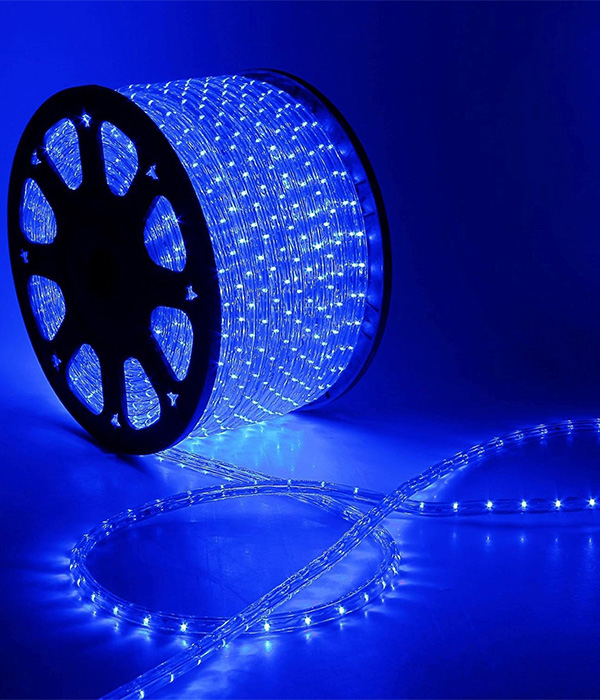Светодиодный дюралайт Laitcom (LTC) 220В 36 LED/м синий 100м IP65 F3-R2-220V-B в Санкт-Петербурге