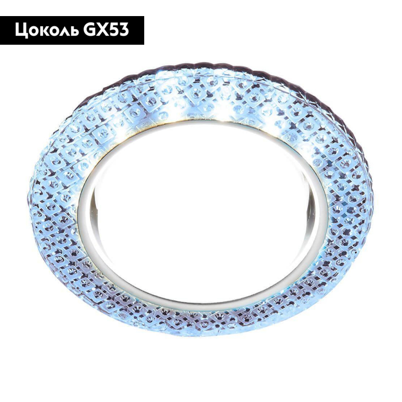 Встраиваемый светодиодный светильник Ambrella Light GX53 LED G296 CL/CLD в Санкт-Петербурге