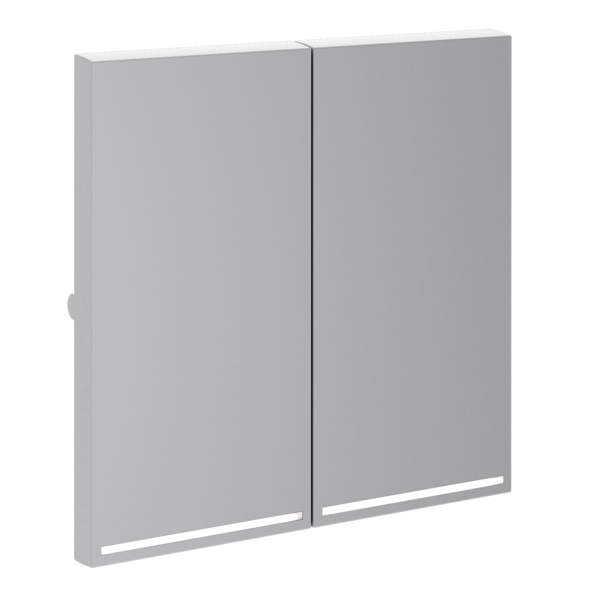 Клавиши для выключателя/переключателя двухклавишного с подсветкой Voltum S70 (серый) VLS000416 в #REGION_NAME_DECLINE_PP#