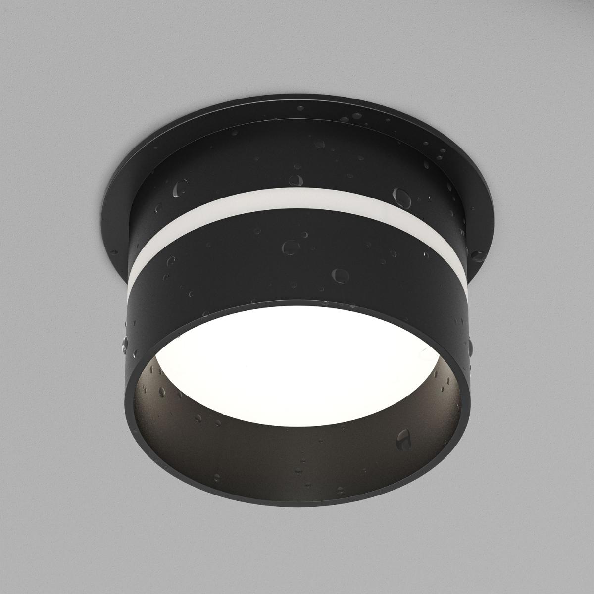 Влагозащищенный светильник Denkirs DK2404-BK в #REGION_NAME_DECLINE_PP#