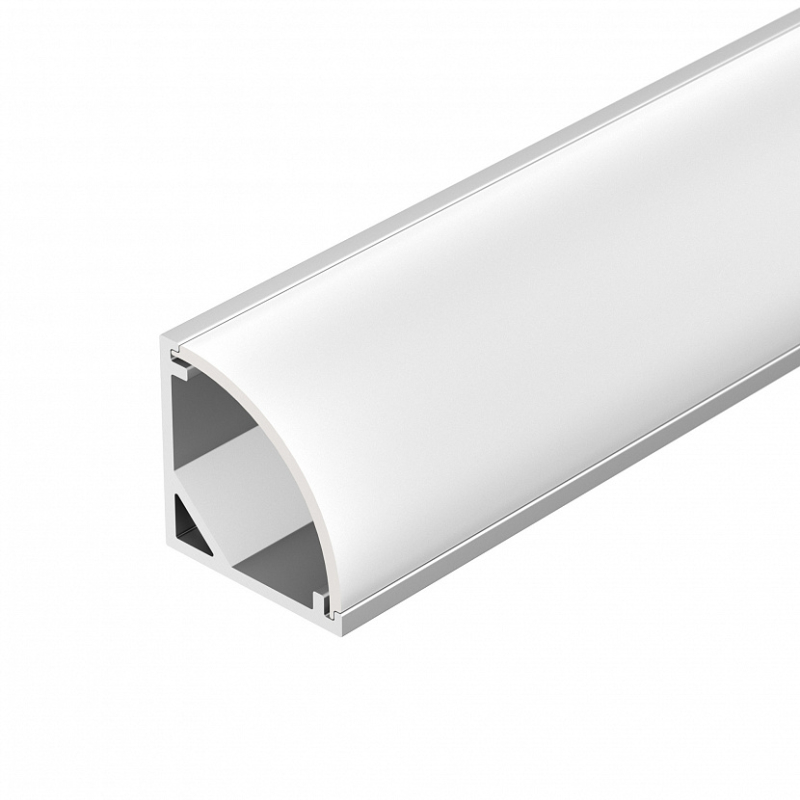 Алюминиевый профиль с экраном Arlight SL-Kant-H16-2000 Anod+Opal 036843 в Санкт-Петербурге