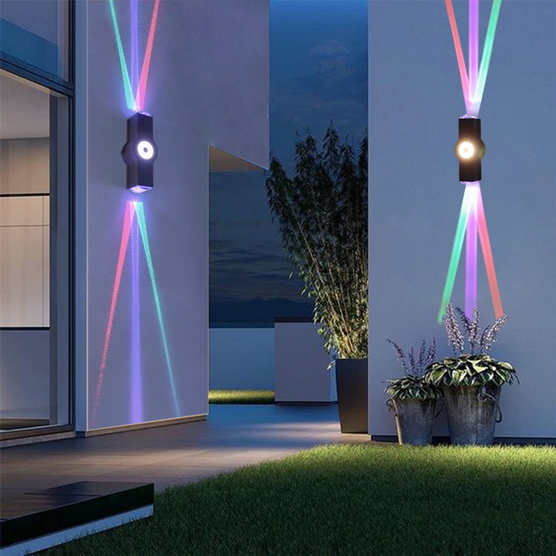 Архитектурный светильник Reluce 08231-9.2-003U LED2W+2*3W RGB BK в Санкт-Петербурге
