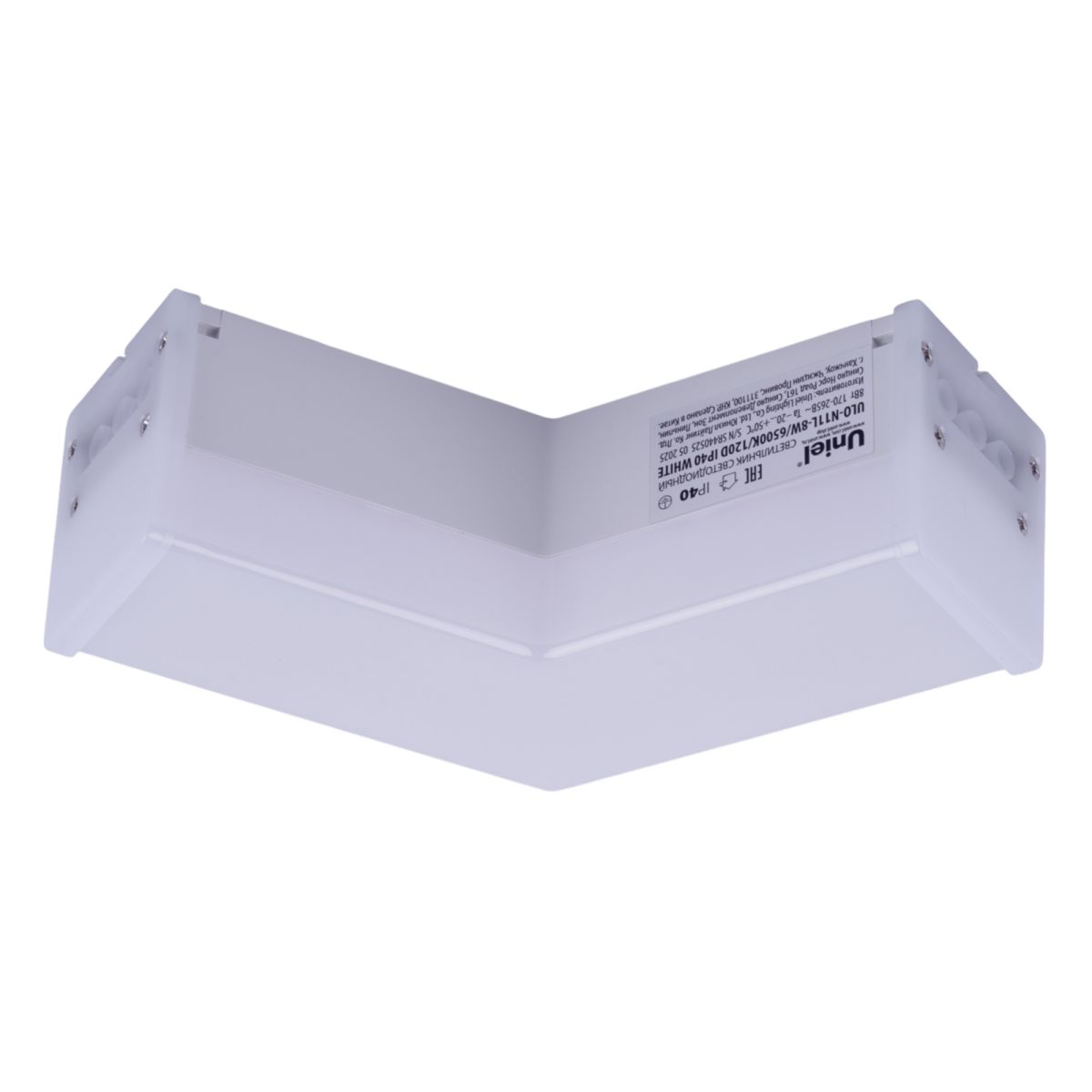 Модульный светильник L-образный Uniel ULO-N11L-8W/6500K/120D IP40 WHITE UL-00013276 в Санкт-Петербурге